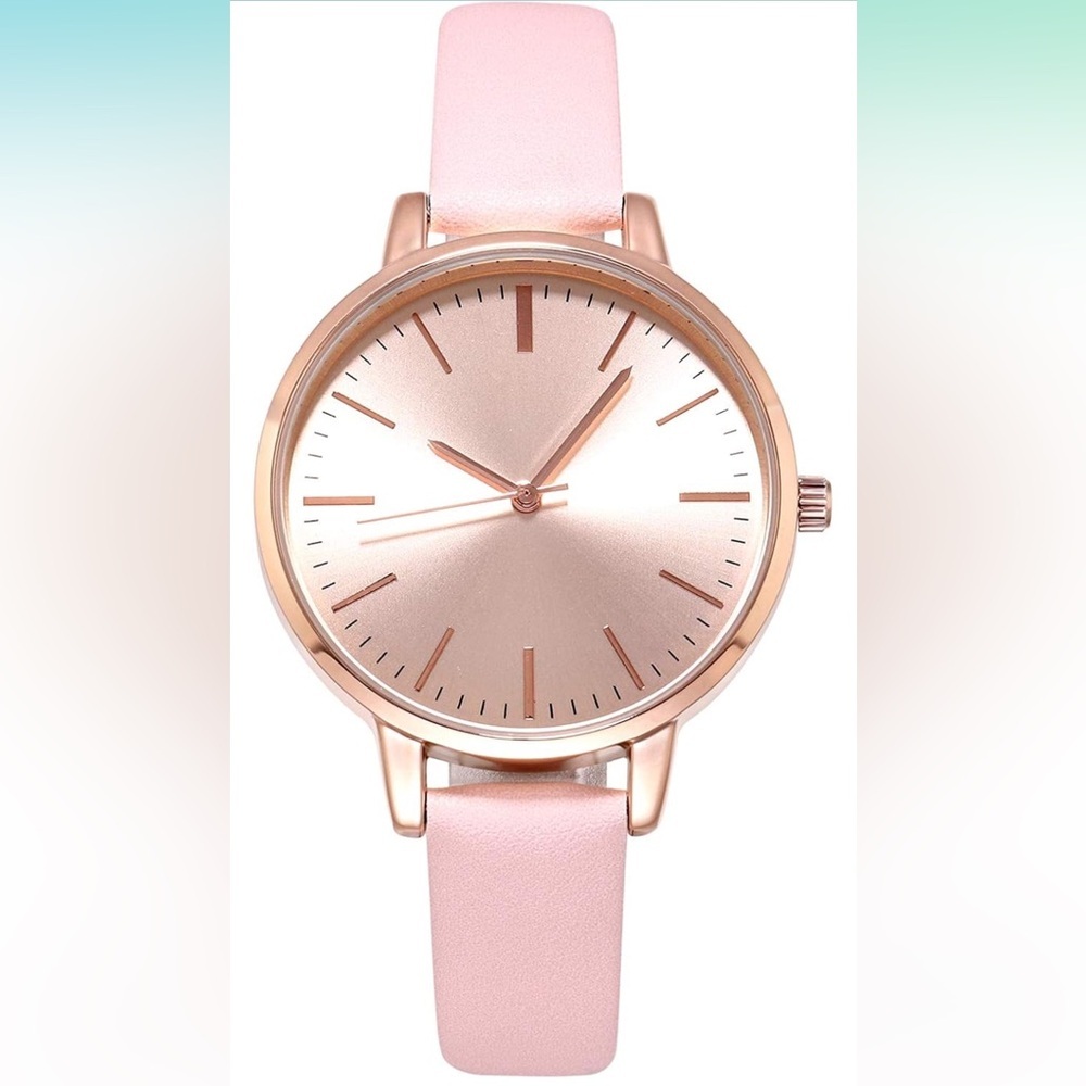 Women's Watches Leather Band‎ Luxury Quartz Watches Waterproof Ladies Gift